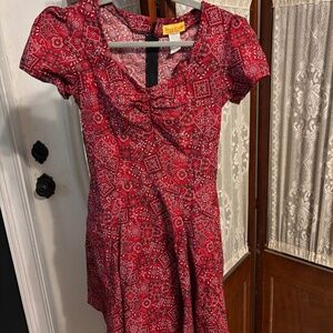 Bernie Dexter bandana print dress medium